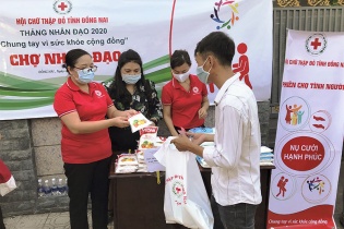 Vedan Việt Nam trao tặng 2 nhà chữ thập đỏ, đồng hành cùng Hội Chữ thập đỏ Việt Nam