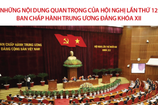 [Infographic] Những nội dung quan trọng của Hội nghị lần thứ 12 Ban Chấp hành Trung ương Đảng khóa XII