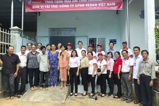 Đồng Nai: Vedan Việt Nam trao tặng mái ấm tình thương cho hộ dân có hoàn cảnh khó khăn