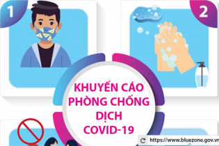 [Infographic] Khuyến cáo phòng chống dịch COVID-19