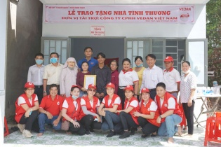 Vedan Việt Nam trao tặng nhà tình thương cho 2 hộ dân Đồng Nai có hoàn cảnh khó khăn