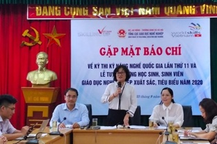 Tổ chức kỳ thi Kỹ năng nghề quốc gia năm 2020