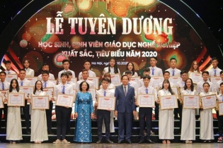 Tuyên dương 130 học sinh, sinh viên giáo dục nghề nghiệp xuất sắc, tiêu biểu toàn quốc