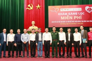 Nhựa Tiền Phong tài trợ 30 ca mổ tim miễn phí cho trẻ em nghèo