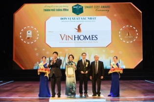 Vinhomes Ocean Park đạt giải thưởng danh giá nhất của "Thành phố thông minh 2020"