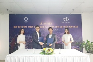 Nghỉ dưỡng Ngoại Ô ký kết chiến lược với iBlockchain tại dự án Sakana Hoà Bình