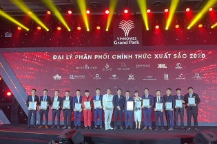 Vinhomes vinh danh các đại lý xuất sắc nhất năm 2020