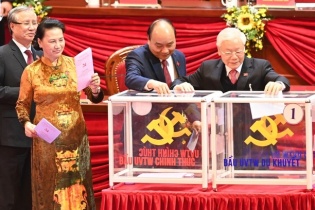 Đã bỏ phiếu bầu Ban chấp hành Trung ương khóa XIII