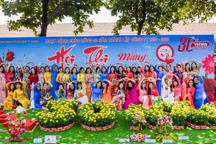 Hội thi cắm hoa "Phụ nữ Vedan 30 năm đồng hành cùng công ty" nhân ngày Quốc tế Phụ nữ 8/3