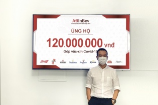 Anheuser-Busch InBev Việt Nam đồng hành cùng quỹ góp vắc-xin Covid-19