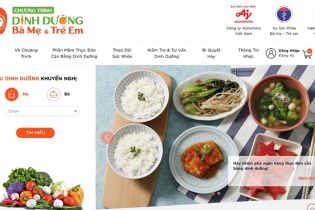 Giải tỏa nỗi lo về dinh dưỡng cho các mẹ bầu với phần mềm xây dựng thực đơn từ Ajinomoto