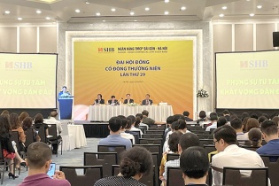ĐHĐCĐ SHB: Lợi nhuận tăng 70-80%, phát hành thêm cho cổ đông hiện hữu với tỷ lệ 100:28