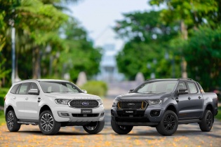 Ford Ranger và Ford Everest vẫn giữ ngôi vương phân khúc trong tháng 4/2021