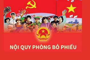 [Infographic] Bầu cử ĐBQH khóa XV và đại biểu HĐND các cấp: Nội quy phòng bỏ phiếu