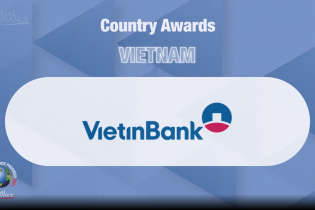 Global Finance vinh danh VietinBank là ngân hàng tài trợ thương mại tốt nhất Việt Nam 4 năm liên tiếp