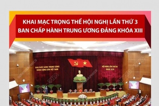 [Infographic] Hội nghị lần thứ 3 Ban Chấp hành Trung ương Đảng khóa XIII diễn ra tại Hà Nội