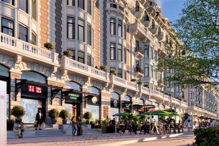 Sức hút khó cưỡng của nhà phố thương mại liền kề quảng trường