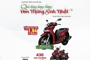 Bảo hiểm Agribank triển khai chương trình khuyến mại "Quà tặng tưng bừng – đón mừng sinh nhật"