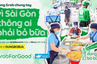Grab Việt Nam thực hiện chương trình "Sài Gòn ơi, đừng bỏ bữa", hỗ trợ người khó khăn trong dịch COVID-19