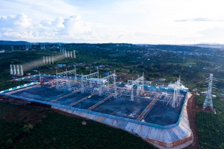 Trungnam Group đóng điện đường dây 500kV cho dự án điện gió lớn nhất Việt Nam