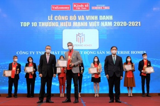 Masterise vào Top 10 Thương hiệu mạnh Việt Nam 2021 ngay trong năm đầu tiên được đề cử