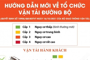 [Infographic] Hướng dẫn mới về tổ chức vận tải đường bộ