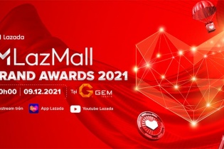 Lazada vinh danh Top thương hiệu đối tác nổi bật 2021