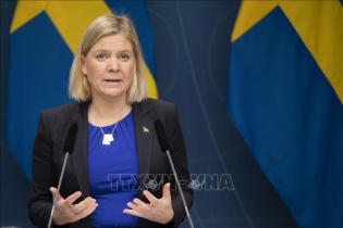 Bà Magdalena Andersson được bầu giữ chức Thủ tướng Thụy Điển