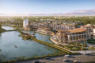 Ecopark triển khai đại trung tâm thương mại trên mặt nước đầu tiên của Việt Nam