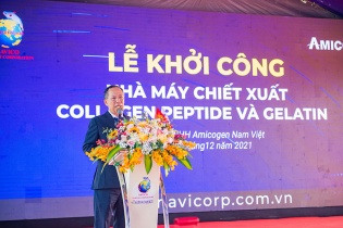 Navico khởi công Nhà máy chế biến collagen peptide và gelatin tại Cần Thơ