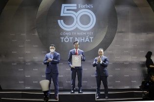 SABECO tiếp tục vào Top 50 Công ty niêm yết tốt nhất 2021