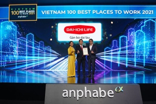 Dai-ichi Life Việt Nam lọt Top 3 nơi làm việc tốt nhất ngành bảo hiểm năm 2021