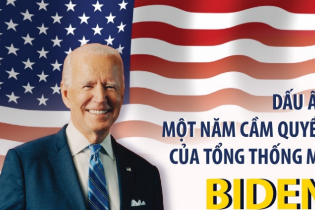 [Infographic] Dấu ấn một năm cầm quyền của Tổng thống Mỹ Biden