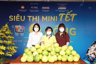Phúc Khang đồng hành cùng "Siêu thị mini Tết 0 đồng" hỗ trợ người lao động đón Xuân