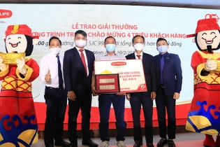 Dai-ichi Việt Nam trao thưởng chương trình tri ân Chào mừng 4 triệu khách hàng