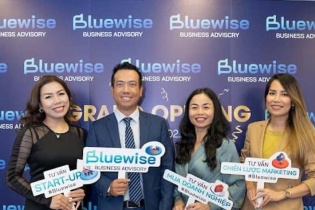 Bluewise Bussiness Advisory khai trương công ty, bắt tay hợp tác cùng Nam Property và Sen Capital