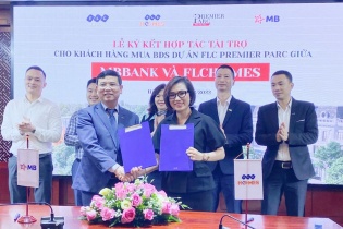 FLCHomes và MB hợp tác tài trợ cho khách hàng mua dự án FLC Premier Parc