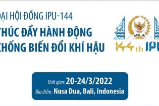 [Infographic] Đại Hội đồng IPU-144 thúc đẩy hành động chống biến đổi khí hậu
