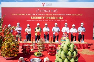 Bất động sản Phát Đạt chính thức động thổ dự án Phước Hải