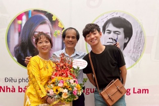 Nhà văn, nhà báo Nguyễn Hồng Lam ra mắt cuốn sách "Bản tình ca khúc khuỷu"
