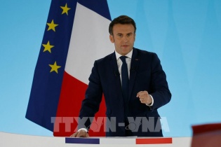 Ông Emmanuel Macron nhậm chức Tổng thống Pháp nhiệm kỳ thứ 2