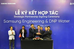 Samsung Engineering trở thành cổ đông chiến lược của DNP Water