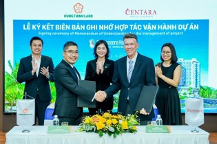 Hưng Thịnh Land ký kết hợp tác với Centara Hotels & Resorts
