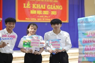 Trái ngọt từ vườn ươm mầm xanh SASCO 