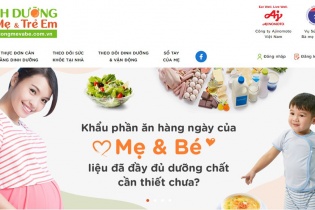 Ajinomoto mang đến giải pháp cải thiện sức khỏe và dinh dưỡng cho mẹ và bé
