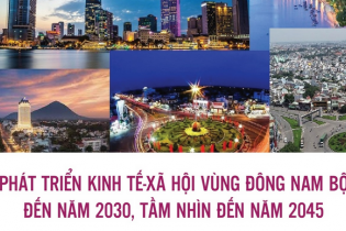 Phát triển kinh tế - xã hội vùng Đông Nam Bộ đến năm 2030, tầm nhìn đến năm 2045