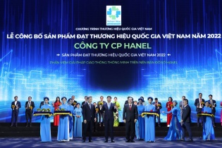 Hanel được vinh danh Thương hiệu Quốc gia Việt Nam năm 2022