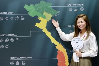 Mia Group mang Bản đồ trái cây Việt Nam tiếp thị khách hàng quốc tế