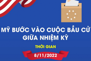 Nước Mỹ bước vào cuộc bầu cử giữa nhiệm kỳ