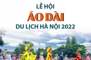 Lễ hội áo dài du lịch Hà Nội 2022
